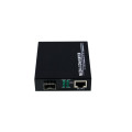 Usine fournissent directement 10/100 / 1000M simplex Bi-direction 1 fibre 1 ethernet media converter SFP